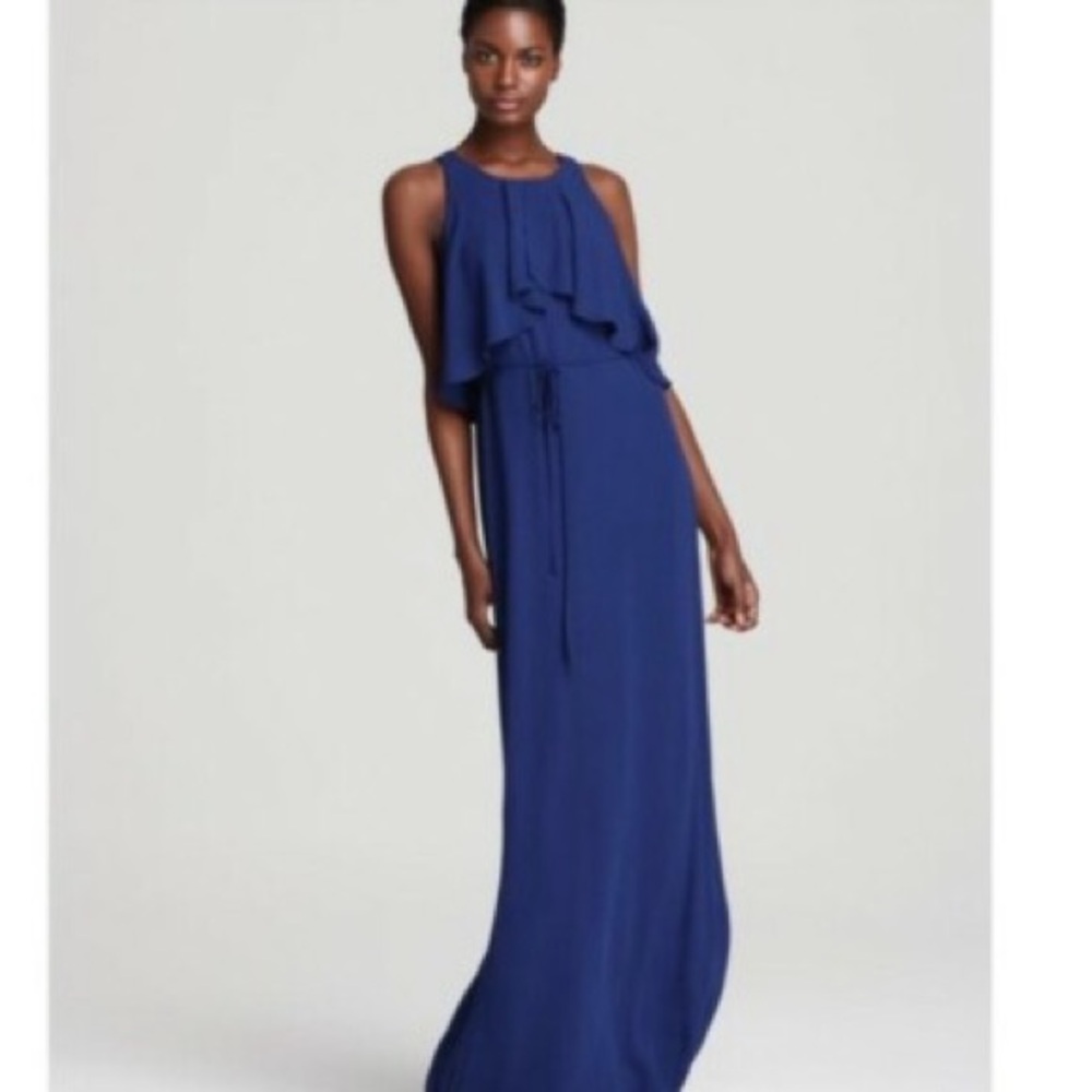 NWT Bcbgmaxazria coral floor length dress ENZA